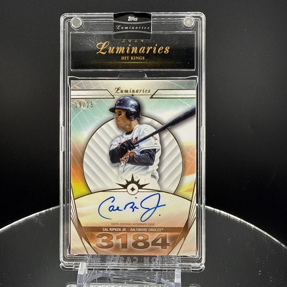 2024 Tops Sealed Luminaries Cal Ripken On Card Auto  /25